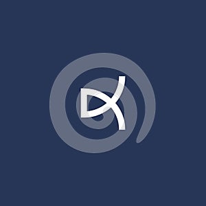 Modern and Simple K logo design