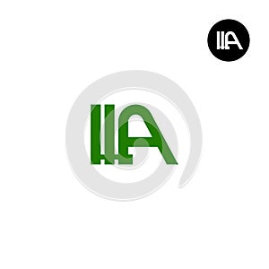 Initials LIA Monogram Logo Design photo