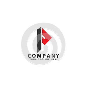 Initials P logo monogram designs modern templates