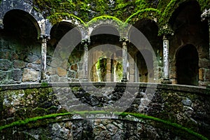 The Initiation Well wide angle view