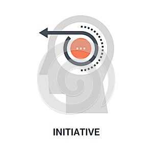 Initiative icon concept