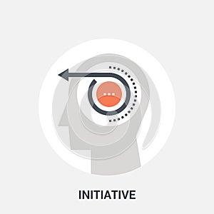 Initiative icon concept