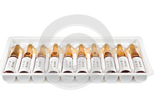Injectable ampule medicine pack