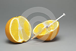 Injected Orange