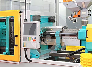 Injection moulding machine photo