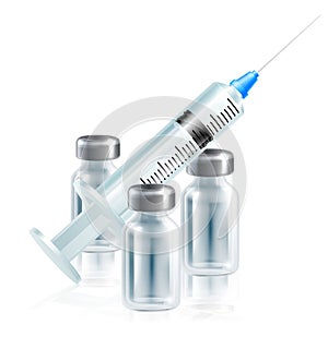 Injection Vaccine Medicine Syringe Vaccination