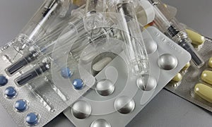 Injectors and pills-tablets
