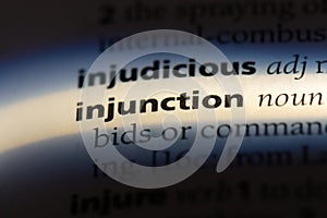 injunction photo