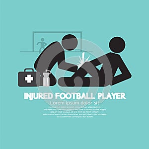 Injured Football Player.