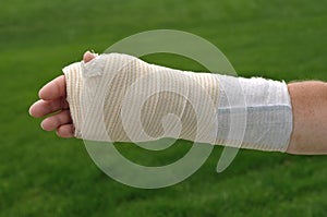 Injured Hand and Arm