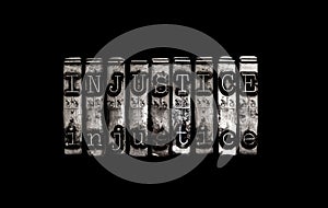 Injustice concept photo