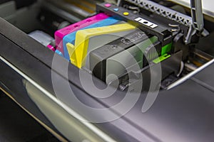 An ink cartridge or inkjet cartridge is a component of an inkjet printer