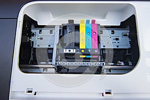 An ink cartridge or inkjet cartridge is a component of an inkjet printer