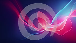 Ink cg motion background blue violet pink waves lines color abstract texture surface loop