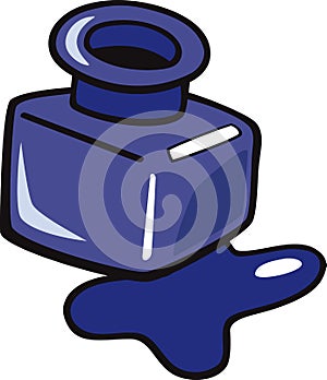 Ink clip art cartoon illustration