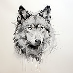 Ink Portrait Of A Wolf: Murals, Wall Drawings, And Sensitivity To The Natural World
