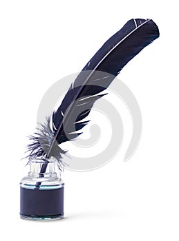 Ink Quill and Ink jar