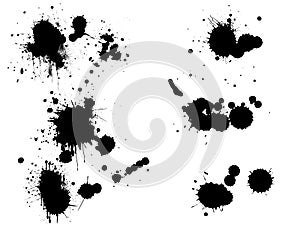 Ink splatter