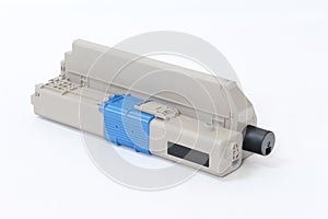 Ink Toner Cartridge for Laserjet Printer - Gray Plastic Enclosure