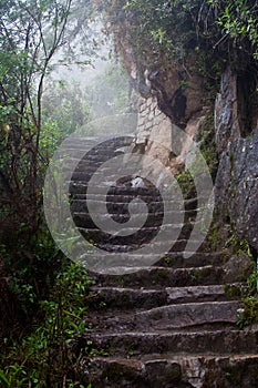 Inka Trail at Machu Picchu