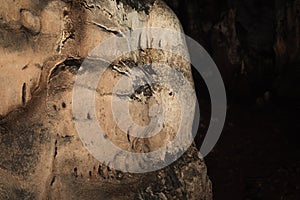 Inkaya cave in Izmir. Guzelbahce, Yelki, Turkey