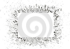 Inkblot background set