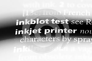 inkjet printer