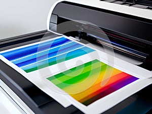 inkjet printer testing color print