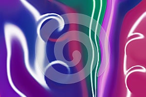 Inkscape Abstract Pattern with many colors and lines