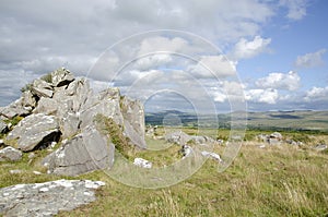 Inland view from the Presell range in Mid wales.