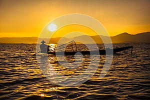 Inle Lake fisherman