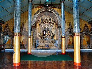 Inle Lake - Main Paya temple, Burma Malaysia