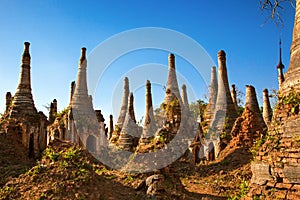 Inle Lake ruins, Myanmar