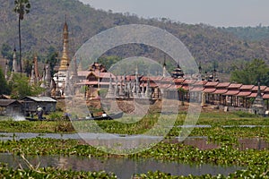 Inle Lake temple, Myanmar