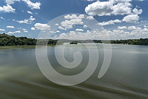 Inlet in the Gatun Lake Panama canal