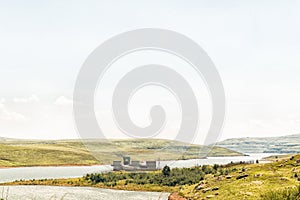 Inlet of the Vaal - Tugela water scheme the Driekloof dam