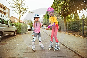 Inline roller skating