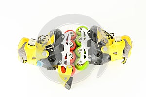 Inline skating skate boot