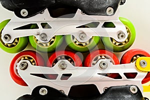 Inline skating skate boot