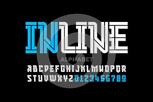 Inline style font
