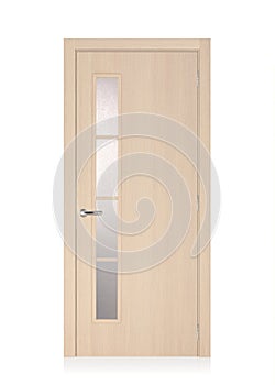 the inn er door is new made of natural veneer