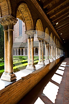 Inner cloister in Jacobins church photo