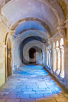 Inner corridor at the monastery saint paul de mausole in France
