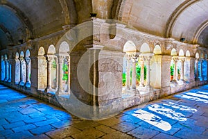 Inner corridor at the monastery saint paul de mausole in France