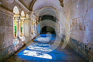 Inner corridor at the monastery saint paul de mausole in France