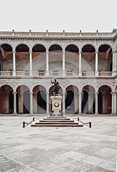 Inner courtyard of the Alcazar of Toledo