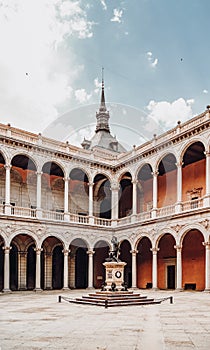 Inner courtyard of the Alcazar of Toledo