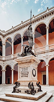 Inner courtyard of the Alcazar of Toledo