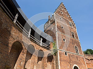 Inner courtyard castle.