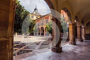 Inner courtyard of Hospital San Juan De Dios 10